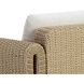 Tibi Natural / Louis Cream Outdoor Lounge Chair